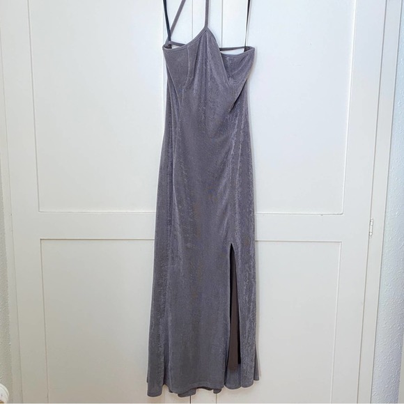 LPA Damia Midi Dress in Taupe Medium - Picture 2 of 7